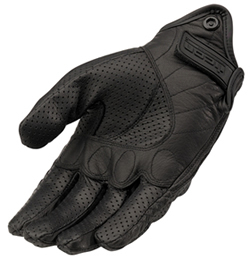 Icon Pursuit Black Gloves